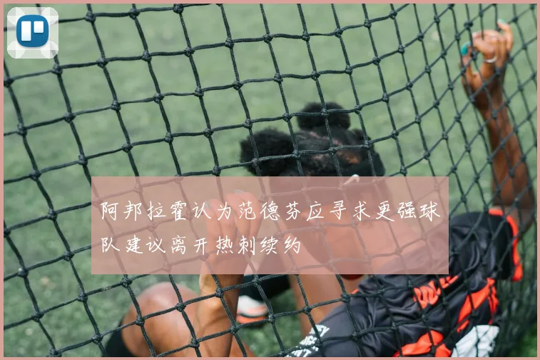 阿邦拉霍认为范德芬应寻求更强球队建议离开热刺续约